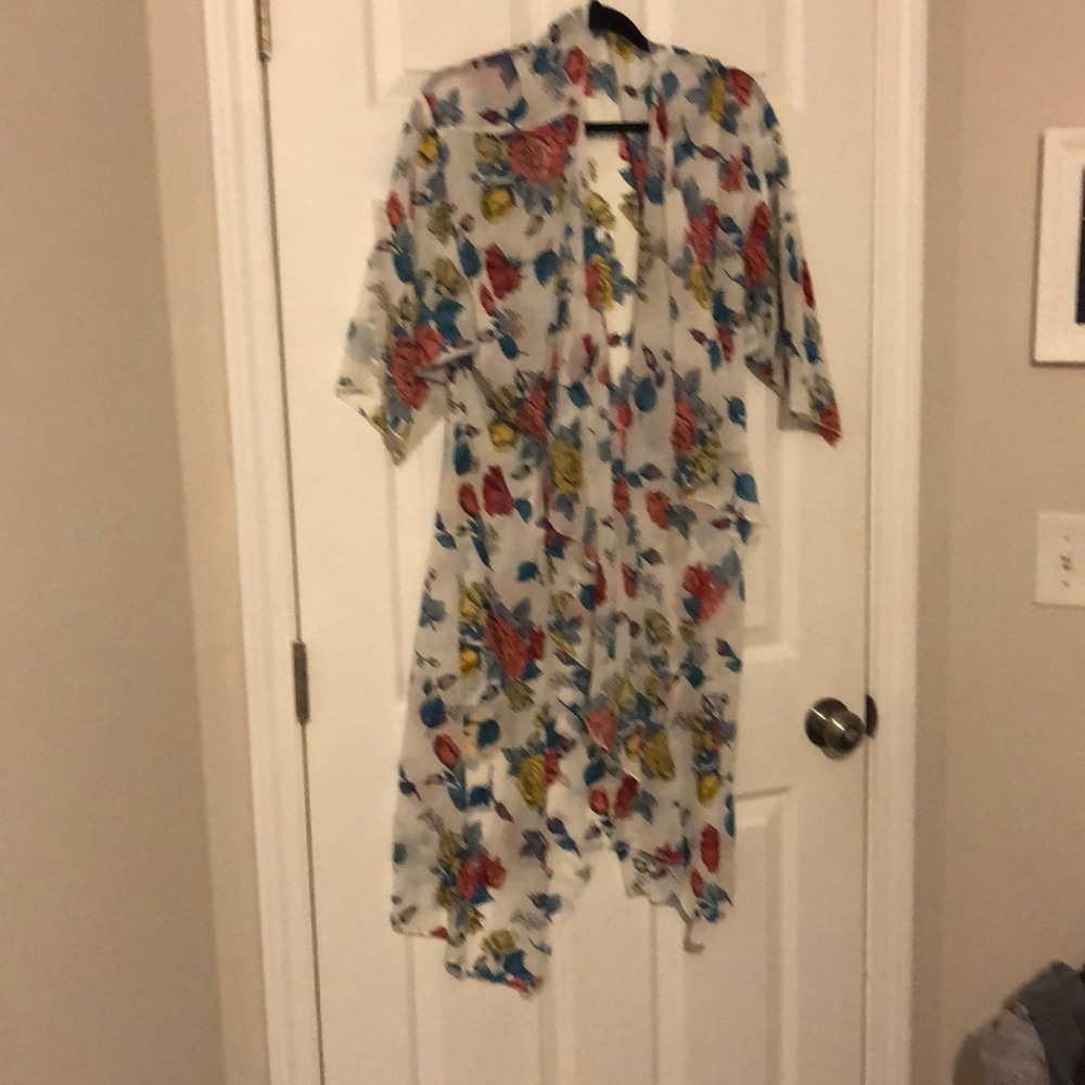 Floral kimono